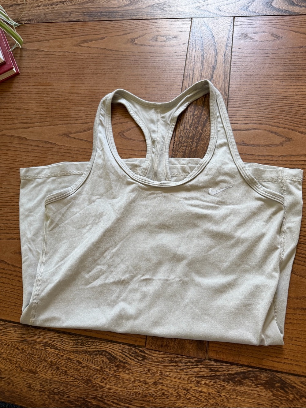 Nike Women's Dri-Fit Racerback Tank Top - light grey